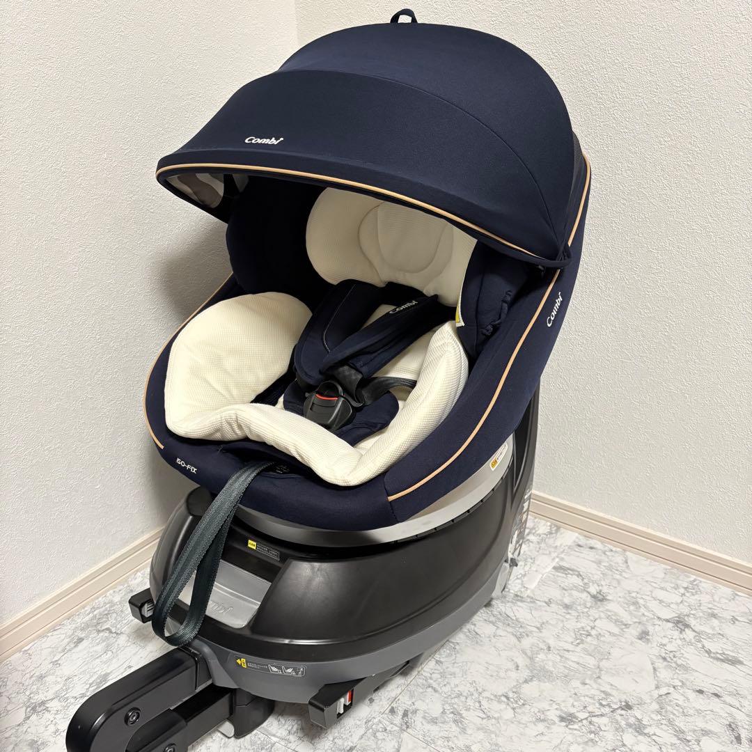 超美品✨清潔✨ コンビ クルムーヴ スマート エッグショック ネイビー