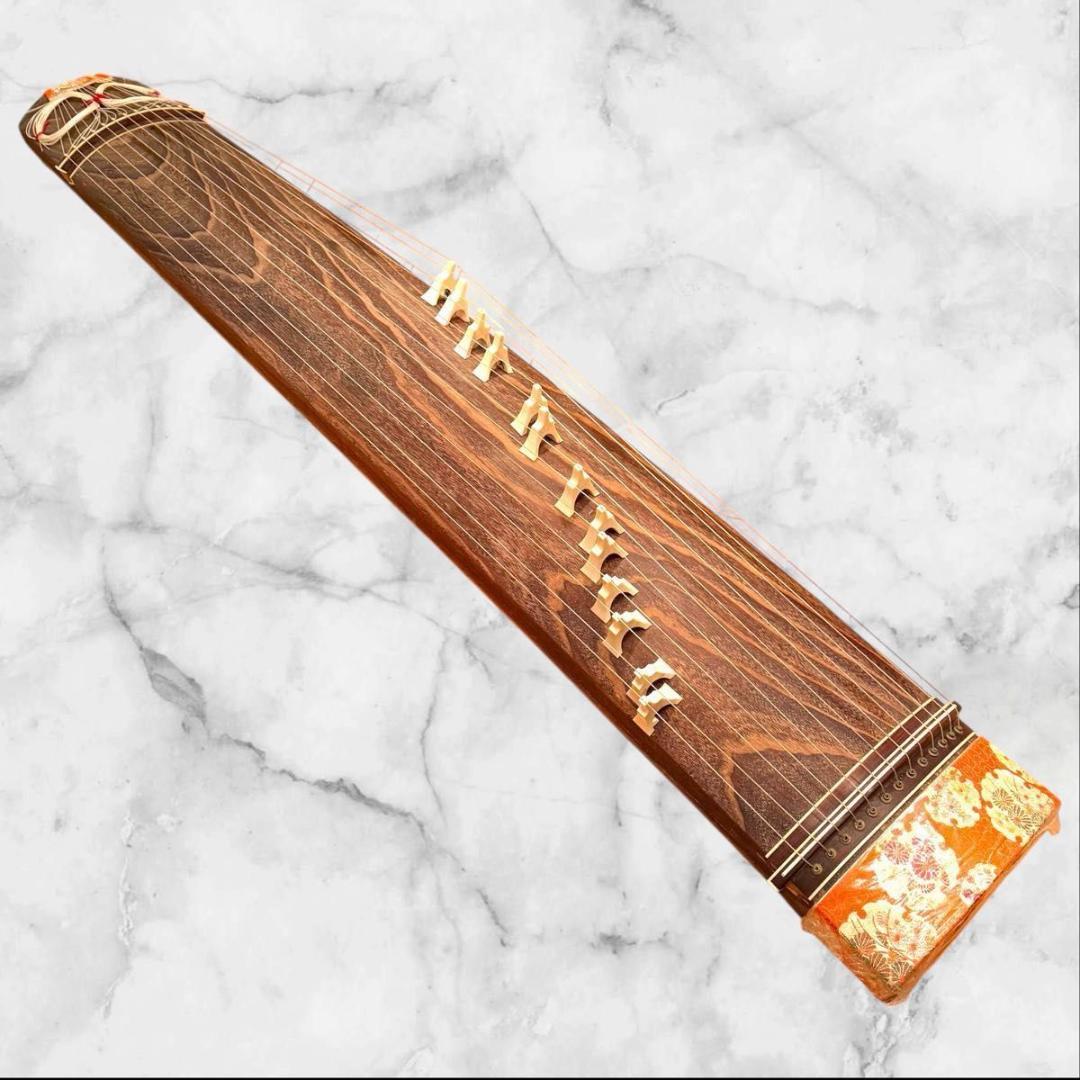 琴 お筝 筝 弦楽器 和楽器　13弦　小川謹製　184㎝　弦楽器