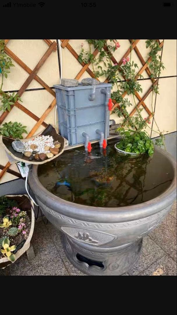 水中ポンプ25wろ材付きフルセット大型水槽万能濾過装置濾過外部式濾過層送料込み