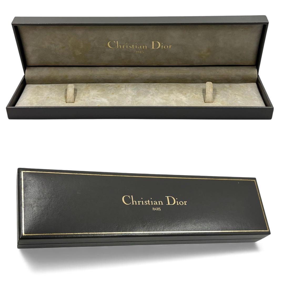 レア クリスチャンディオール 腕時計 ダイヤ11P オクタゴン ゴールド デイト