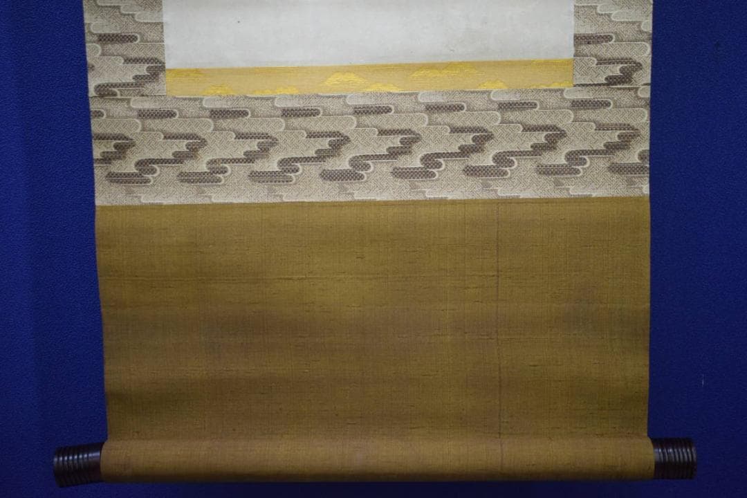 真作/平安四名家/中島来章/大原女図/桐極箱付/布袋屋掛軸HJ-814