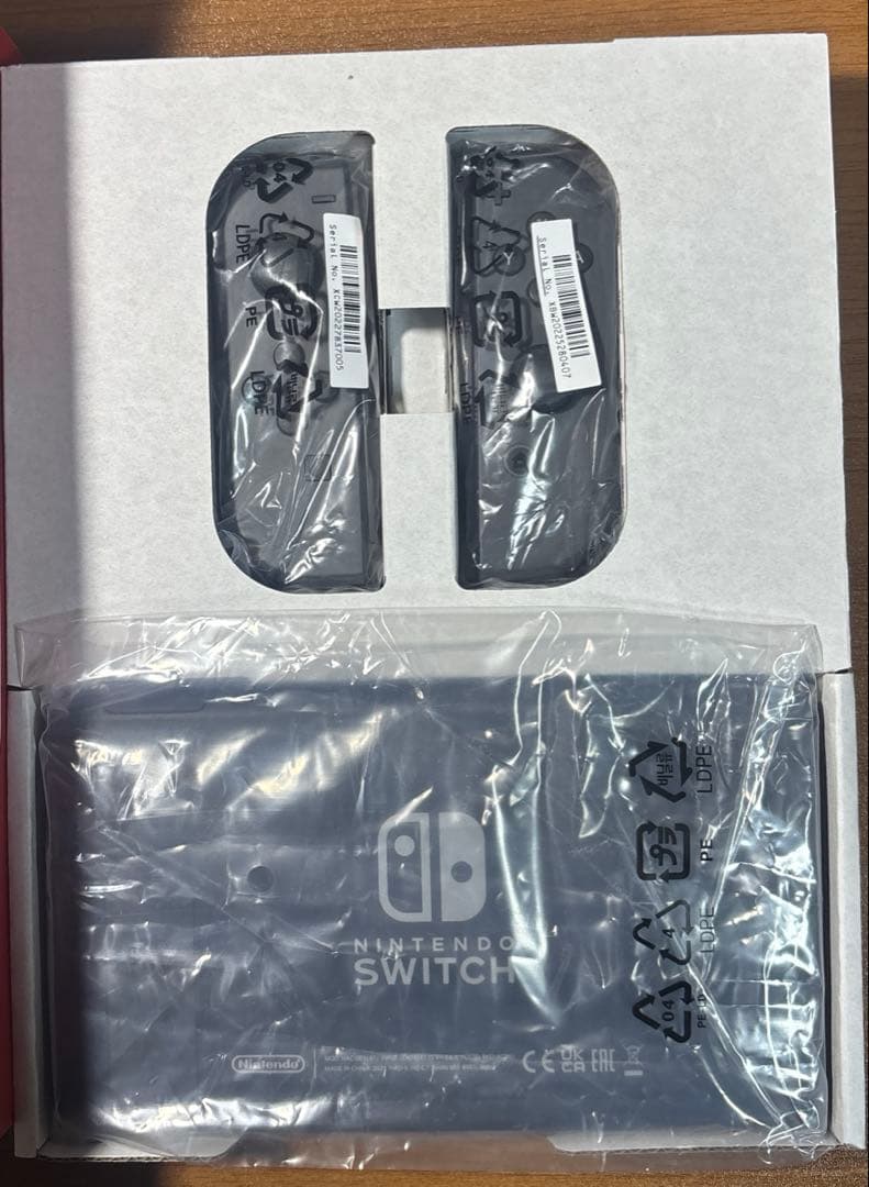 Nintendo Switch グレー ACアダプタのみ不足