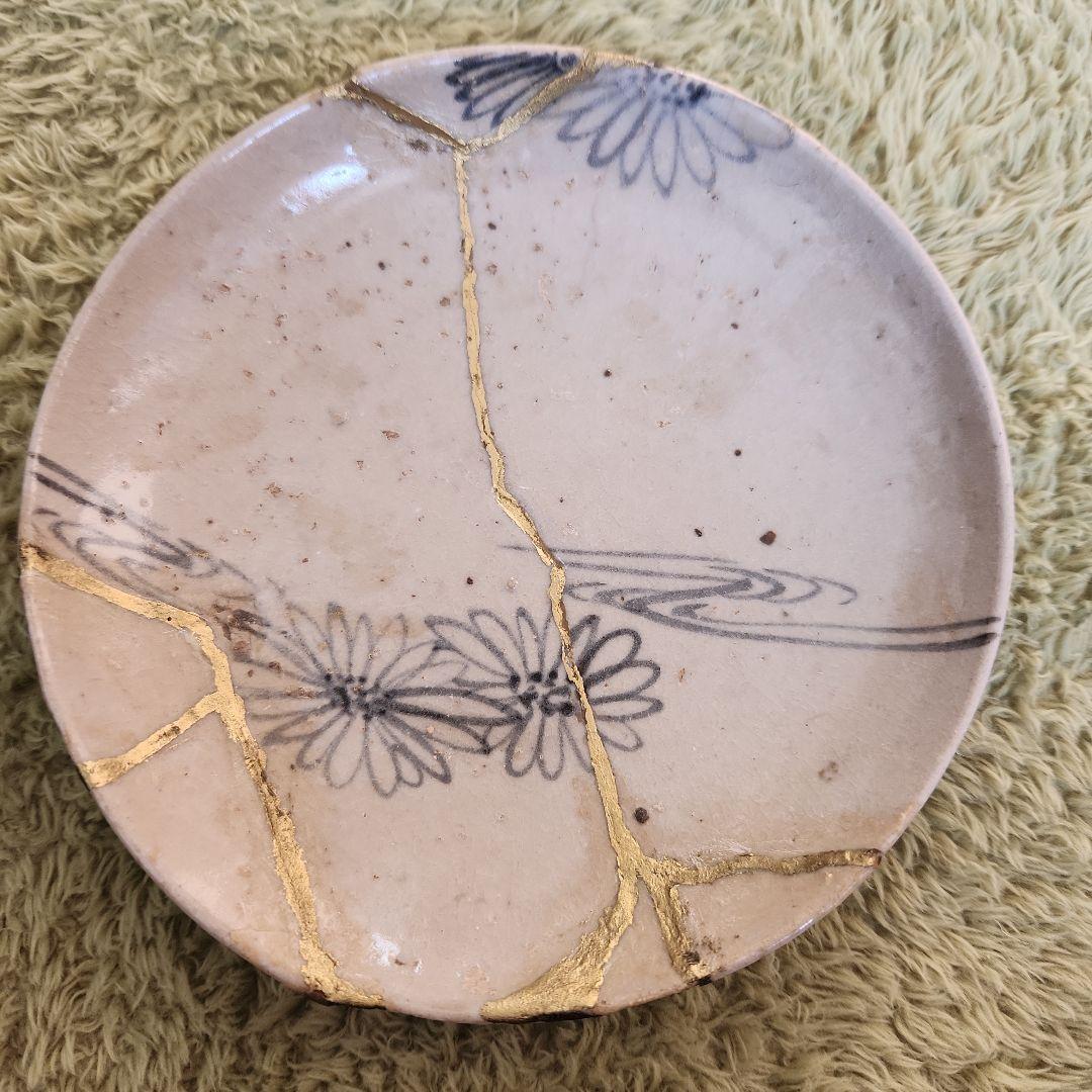 初期伊万里小山路窯金継ぎ中皿