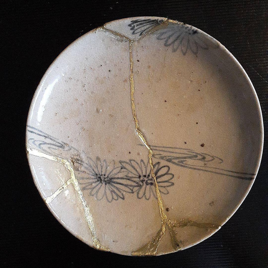 初期伊万里小山路窯金継ぎ中皿