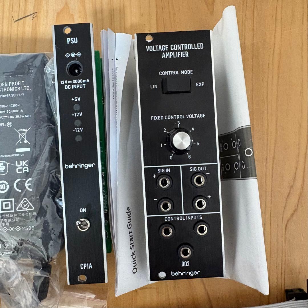 K*o様 ベリンガー CP1A 902VCA ユーロラック 電源 アンプ