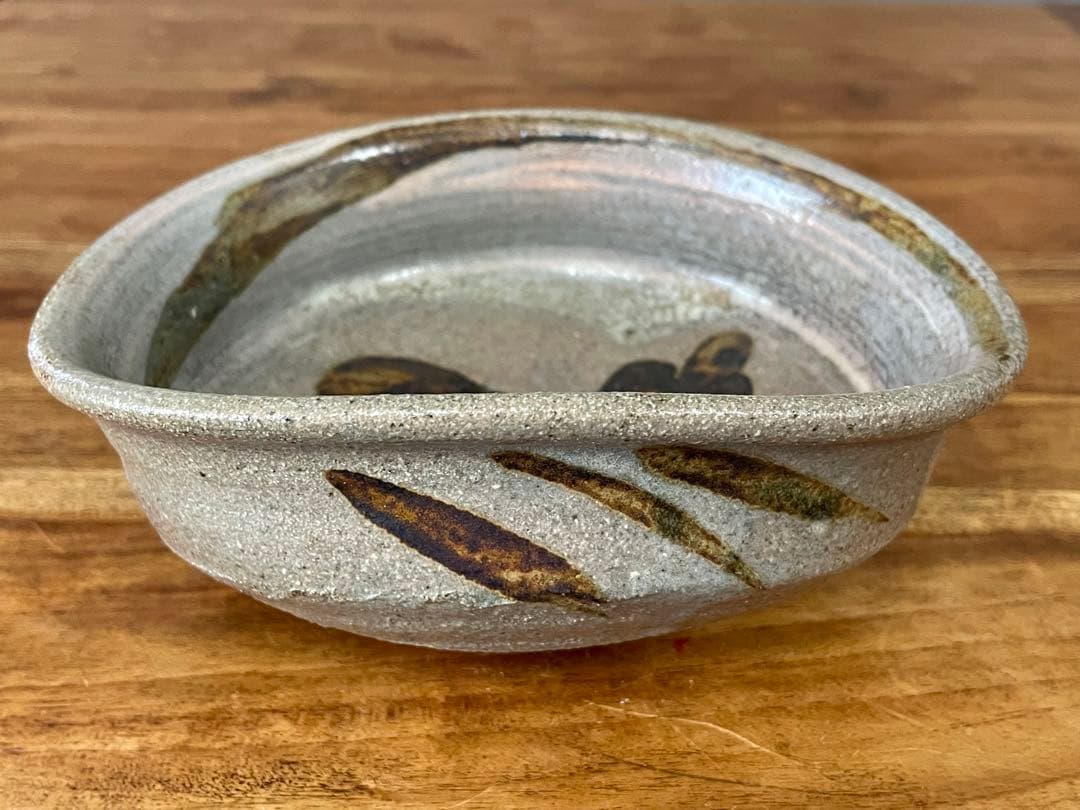 絵唐津沓茶碗 裏千家十六代坐忘斎書付箱 唐津茶碗 検/古唐津 皮鯨 絵唐津茶碗