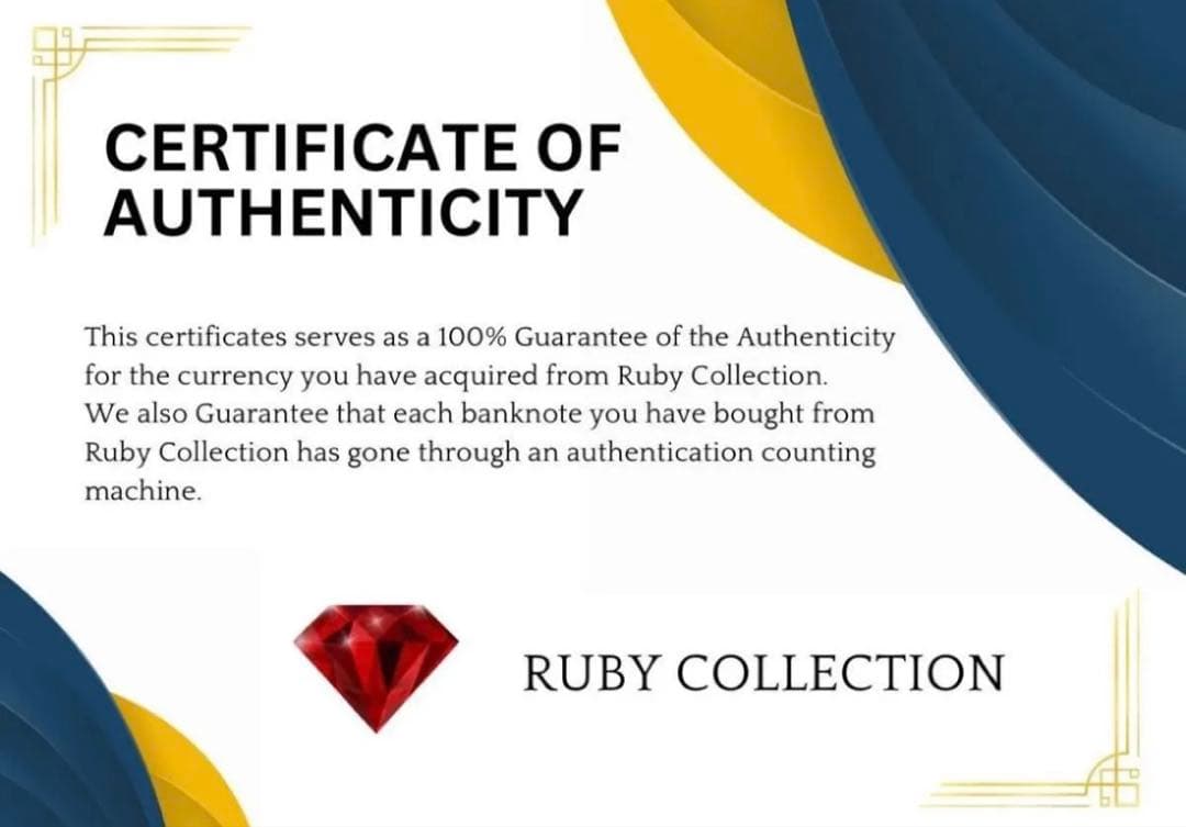 【保証書付き】ジンバブエ 100兆ドル札 2008年、UVチェック済み 1枚①