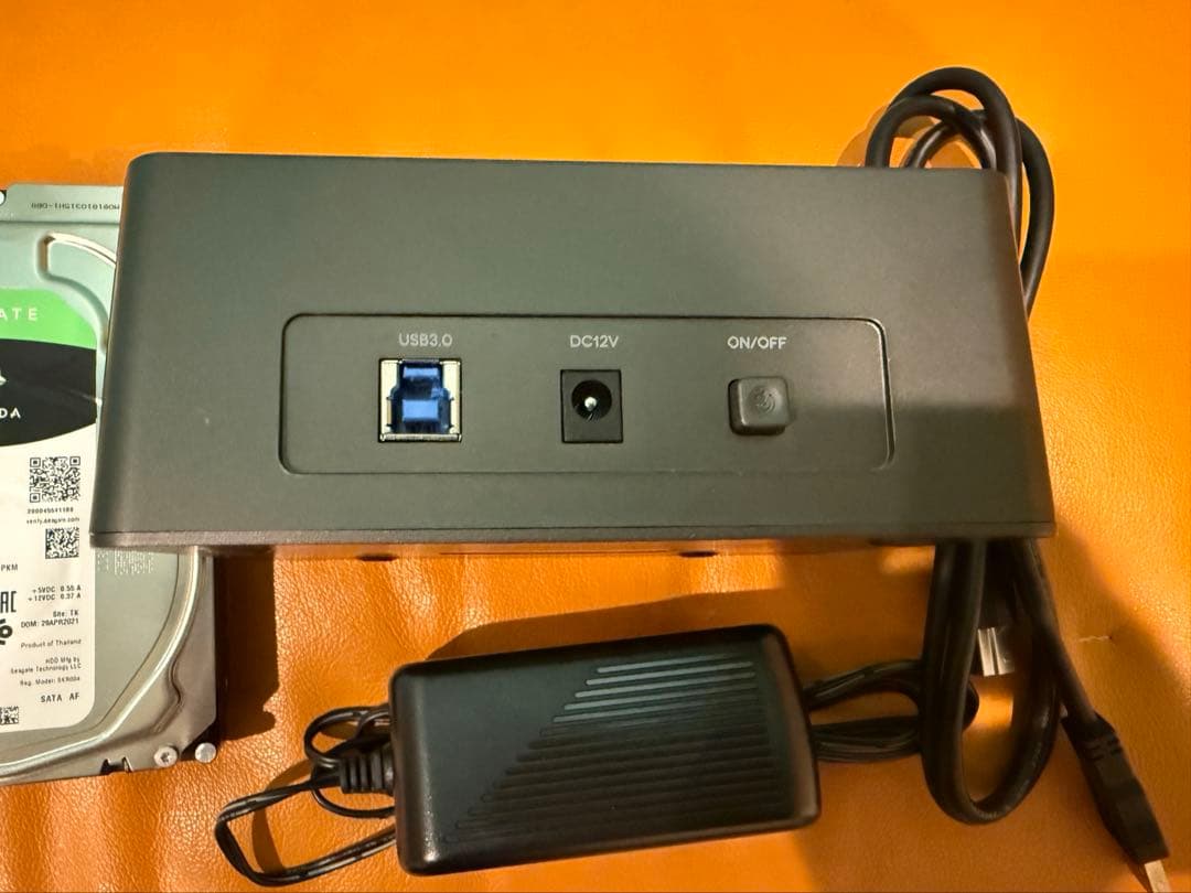 ロジテック HDDスタンド 2ベイ デュプリケーター USB3.0 HDD８T