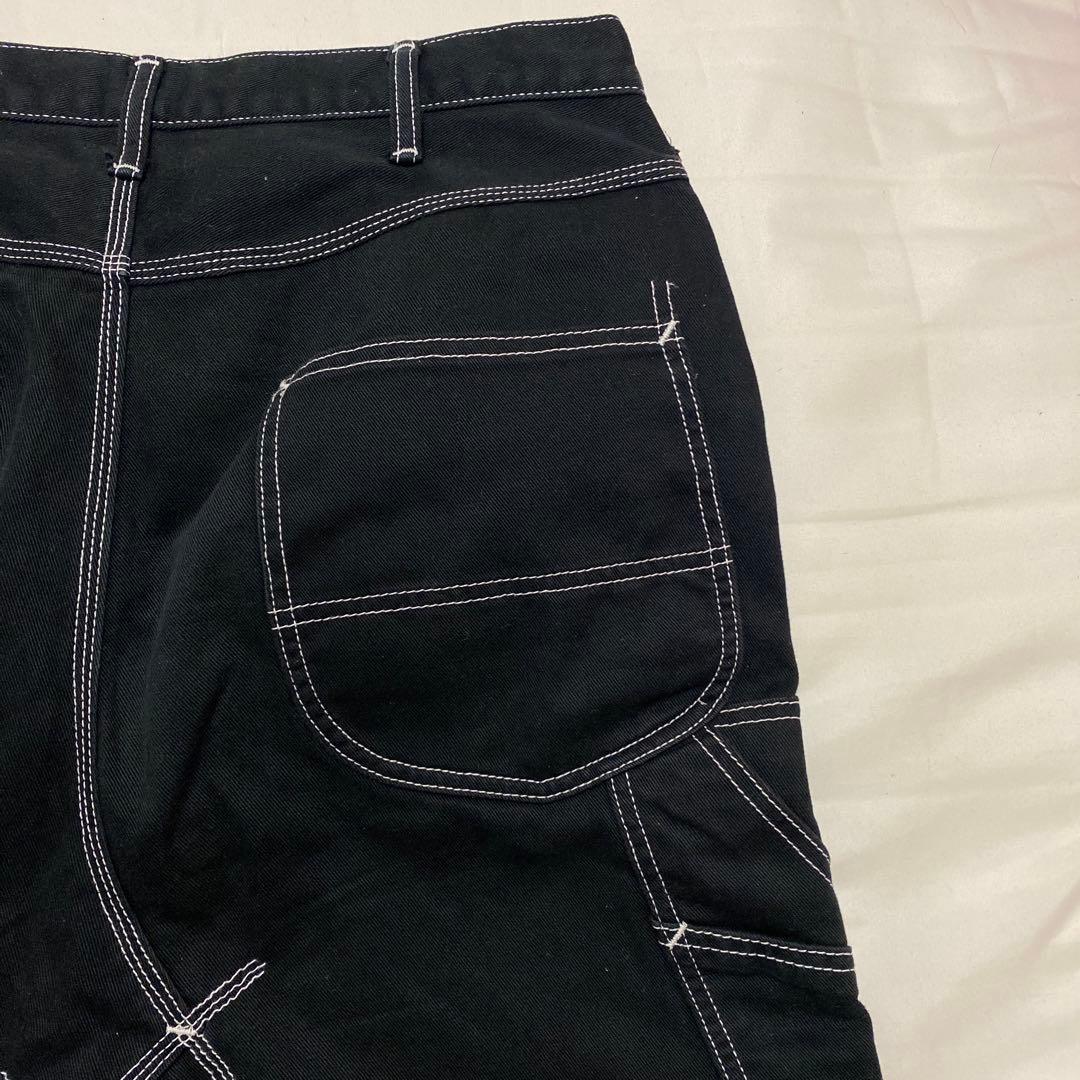 GANRYU ガンリュウ サルエルパンツ ボトムス ブラック 名作