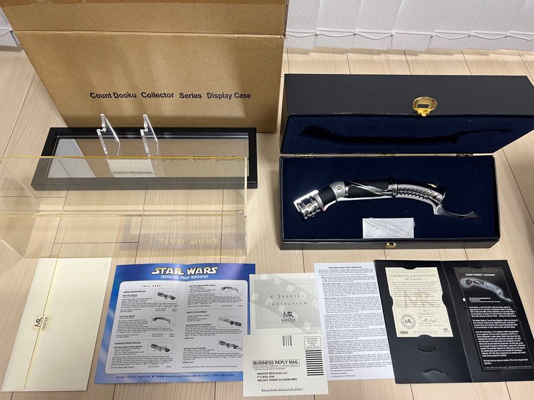 マスターレプリカ ドゥークー伯爵 1/1サイズ ライトセーバー スターウォーズ