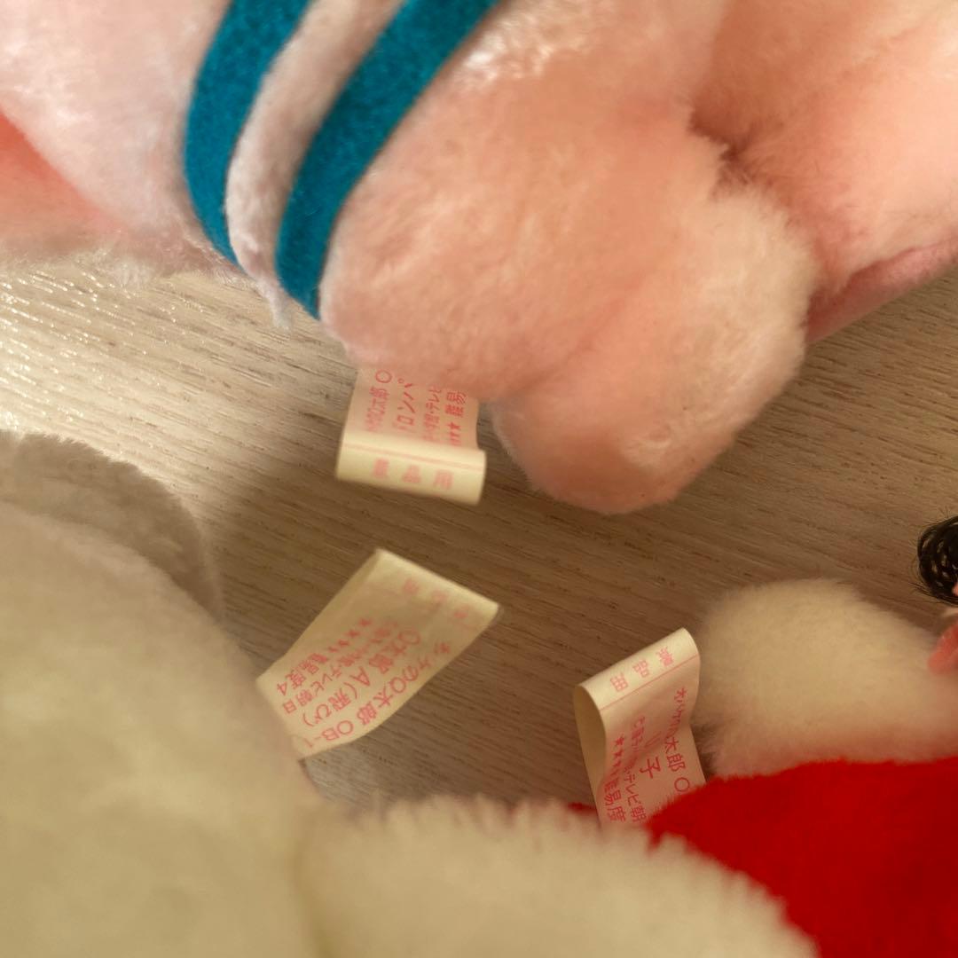 藤子不二雄 オバケのQ太郎 ぬいぐるみセット　レトロ　非売品　アニメ　当時物レア