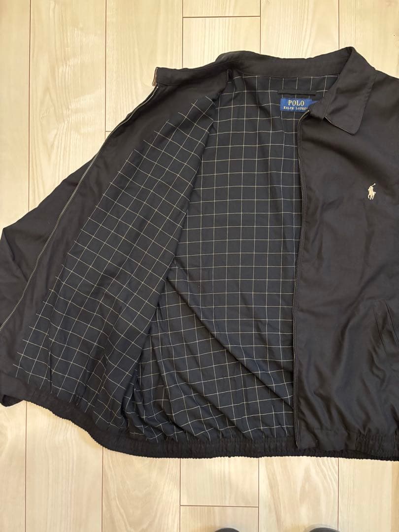 POLO RALPH LAUREN スウィングトップ　ジャケット　ブラック