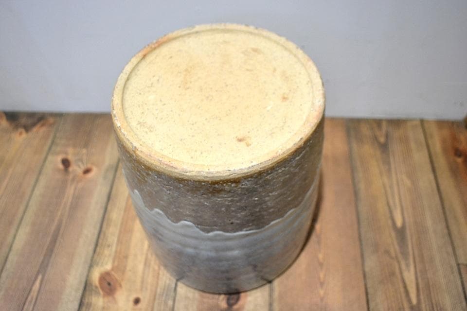 萩焼　玉俤山　野中康起　火鉢