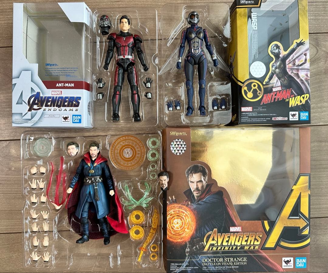 【 xxxa 】　マーベル　フィギュアーツ　マーベルレジェンド　セット