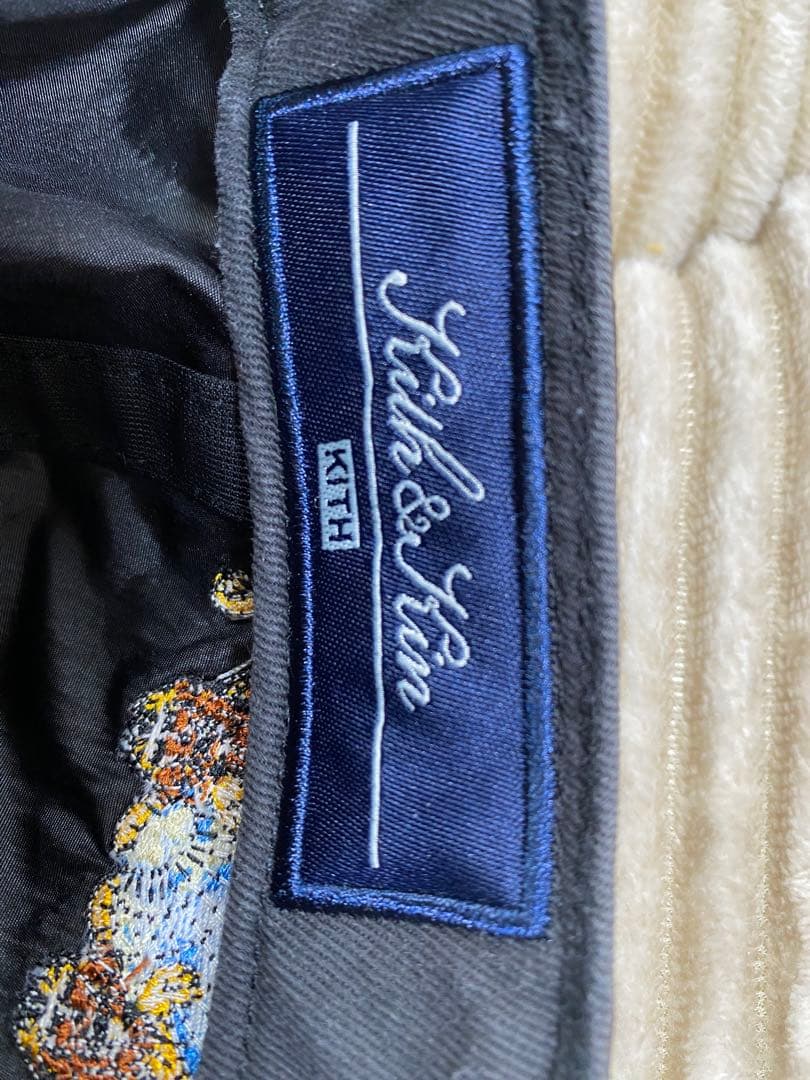 KITH ベースボールキャップ 黒　ニューエラ