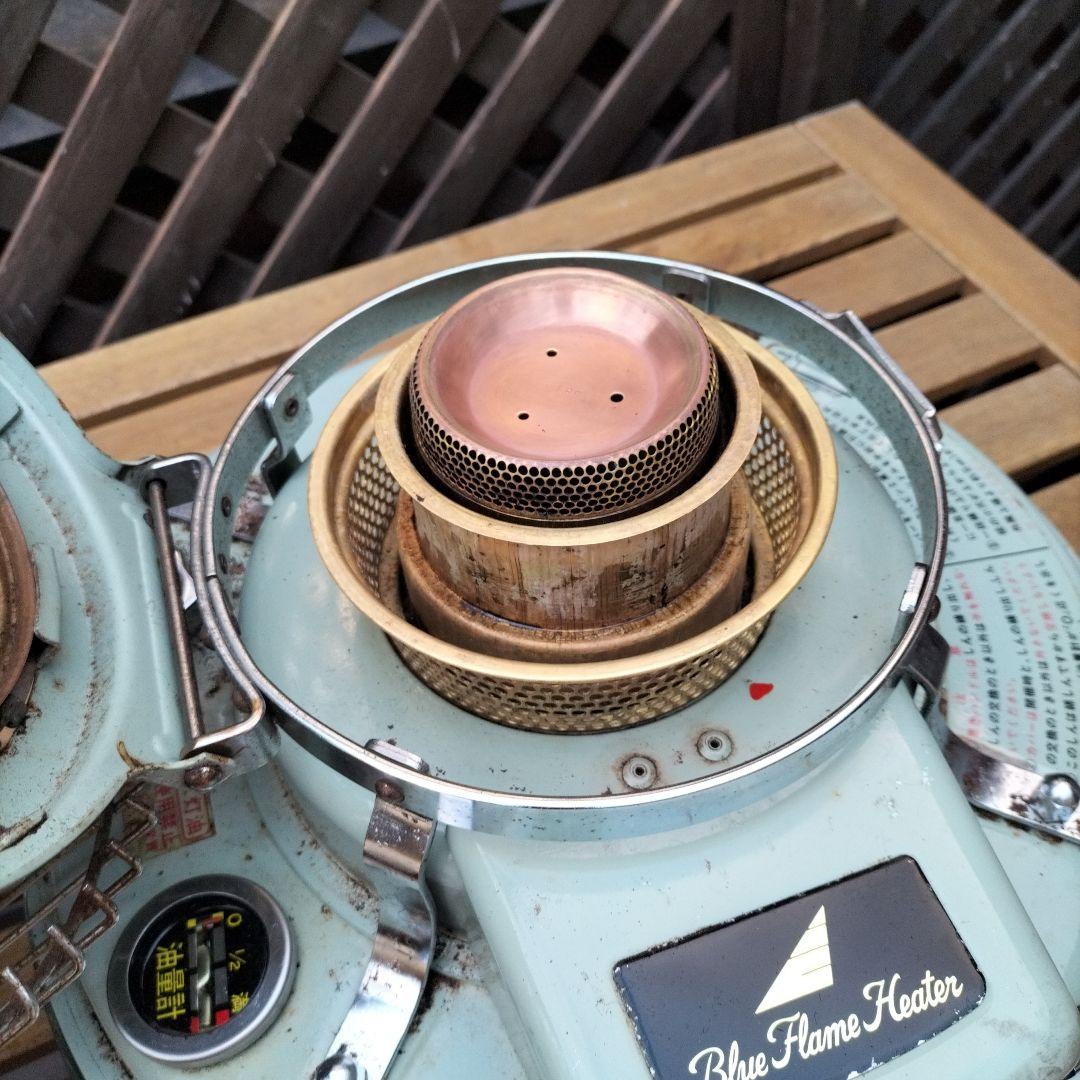 アラジンメンテナンス済。純正芯交換済。取り扱い説明書。グリーン