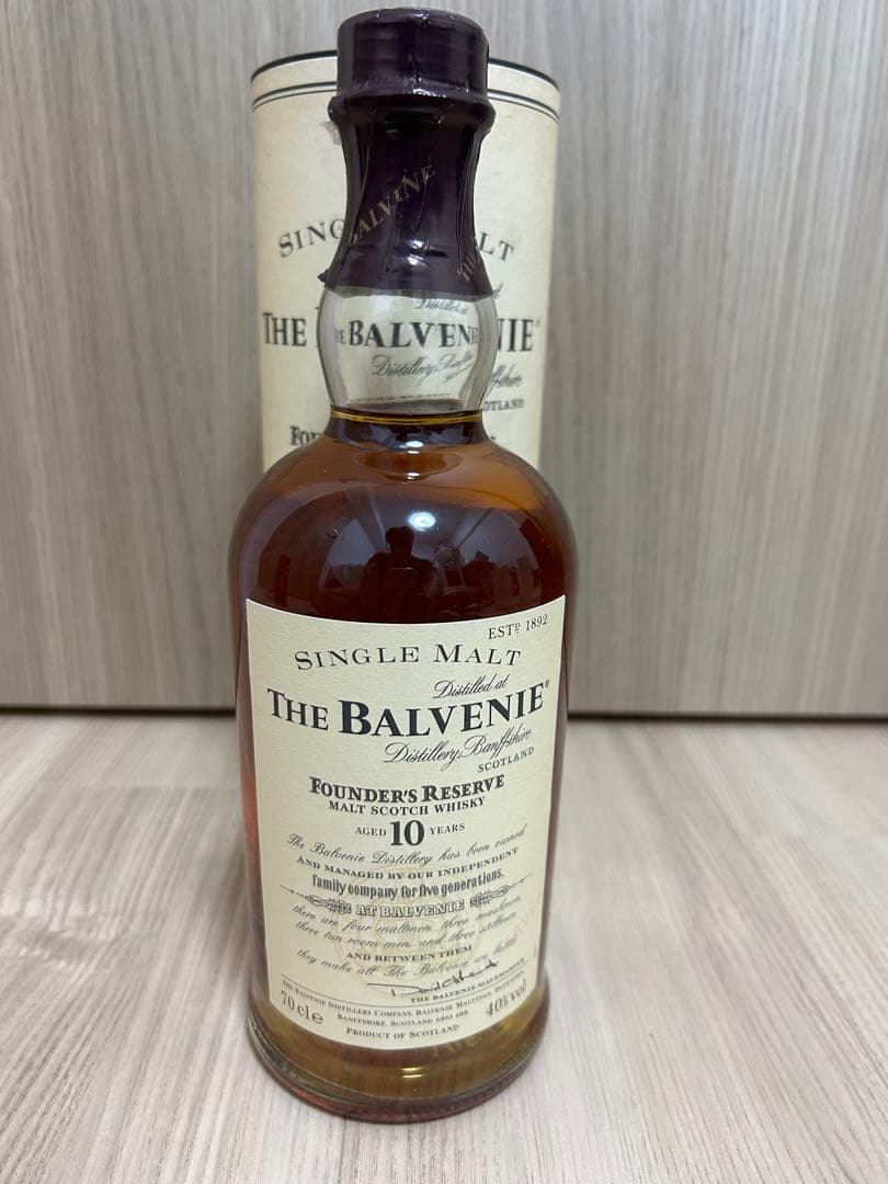 (希少品)The Balvenie Founder's Reserve 10年