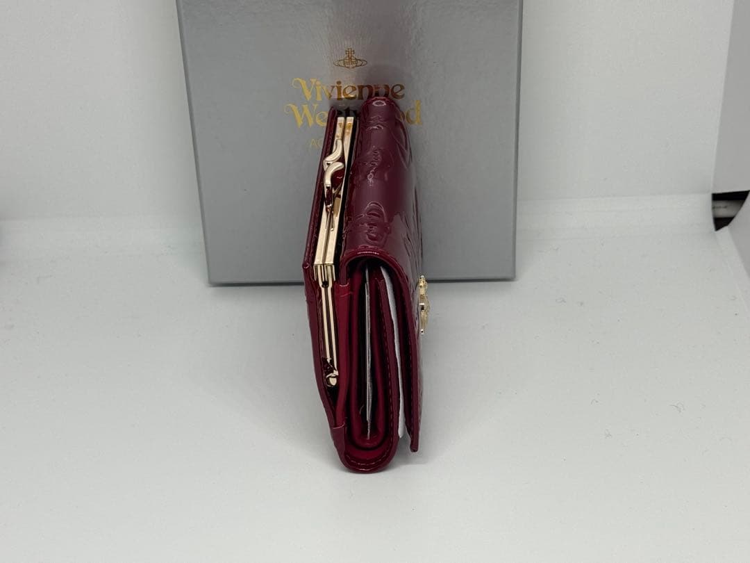 【新品未使用】Vivienne Westwood 赤 三つ折り財布