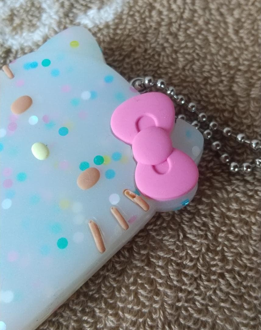 キティ　アイスキャンディー　パフェ　フロート　キーホルダー　マスコット