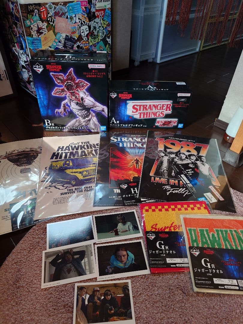 一番くじ ストレンジャーシングス 未知の世界 Vol.2 A.B.G.H.I賞