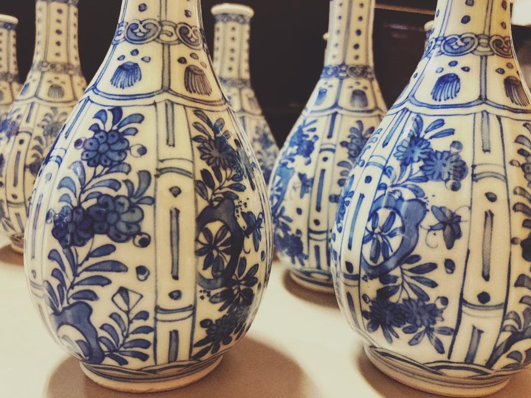 【値下げ】【10客】 永楽善五郎 染附 酒瓶 徳利