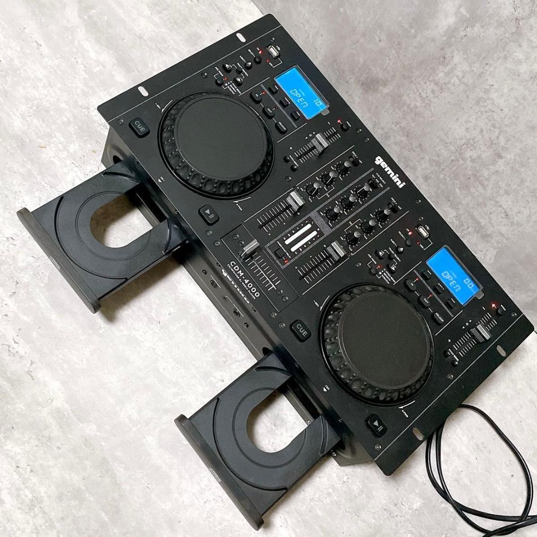 gemini CDM-4000 DJコントローラー ワークステーション