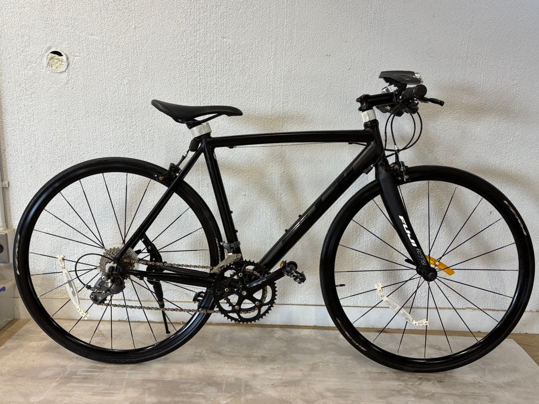 FUJI ABSOLUTE系オールブラック “ステルス”｜700C フラットバー