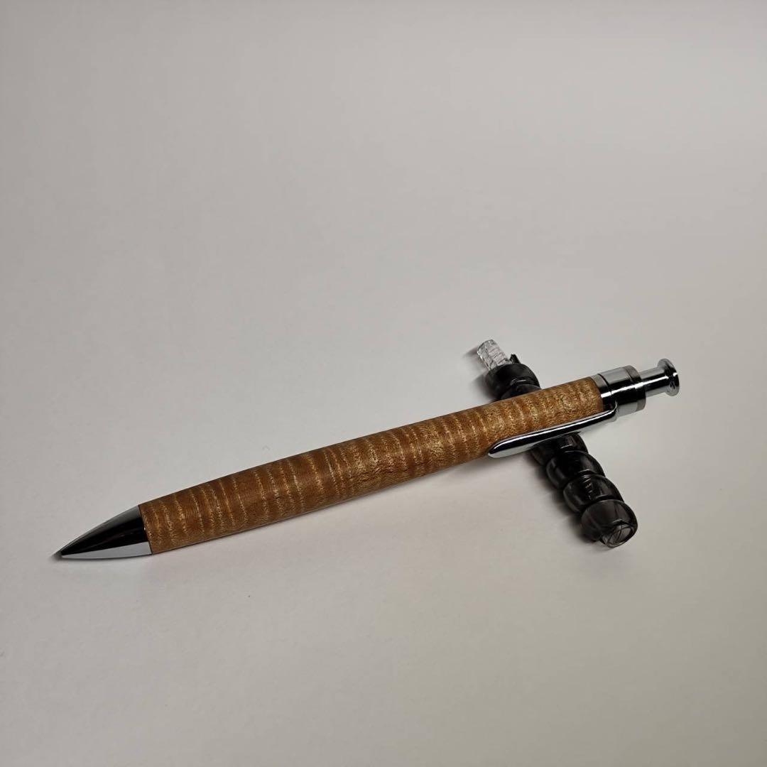 ボ*虫様 工房楔 楓 ちぢみ杢 0.5mm シャープペンシル