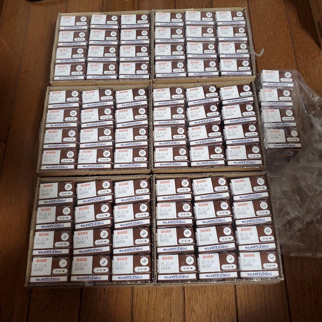 明治メイバランスmini 76本セット　コーヒー味