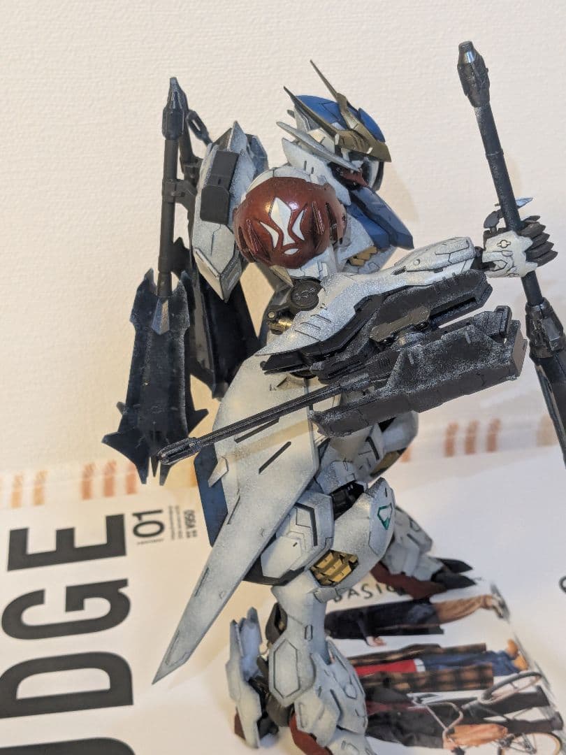 ◯*ョ様 mg ガンダムバルバトスルプス　塗装　完成品　バルバトスルプス