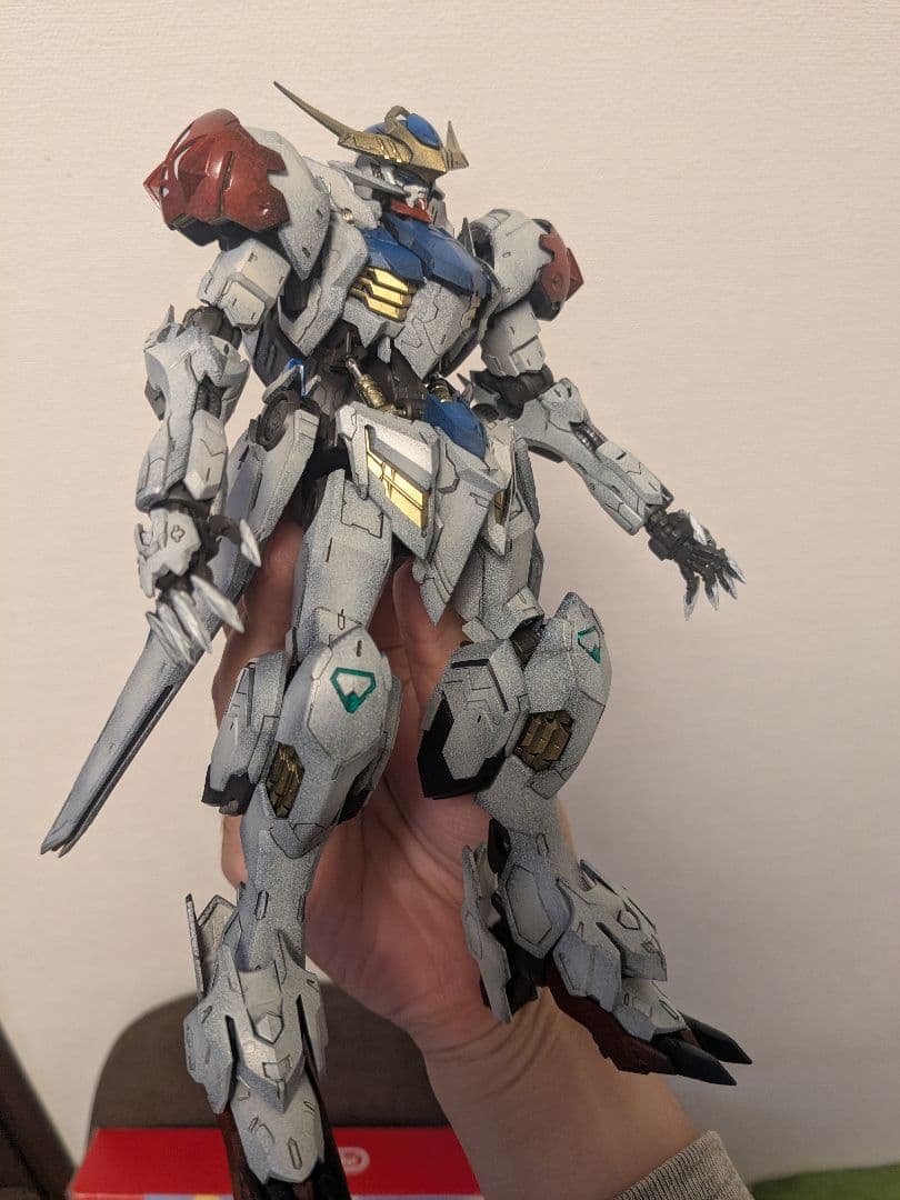 ◯*ョ様 mg ガンダムバルバトスルプス　塗装　完成品　バルバトスルプス