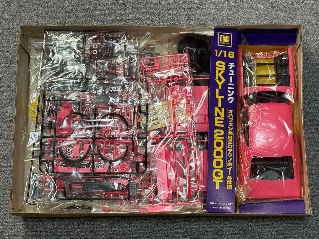 オオタキ 1/16 スカイライン ケンメリ オバフェン 角目2灯 テクノ