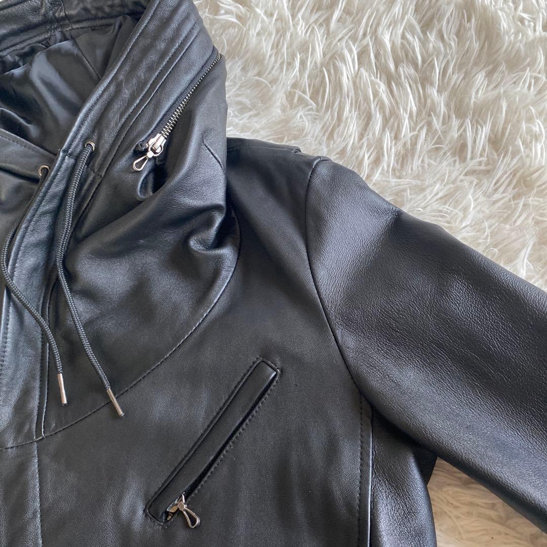 キャサリンハムネット KATHARINE HAMNETT レザージャケット　S