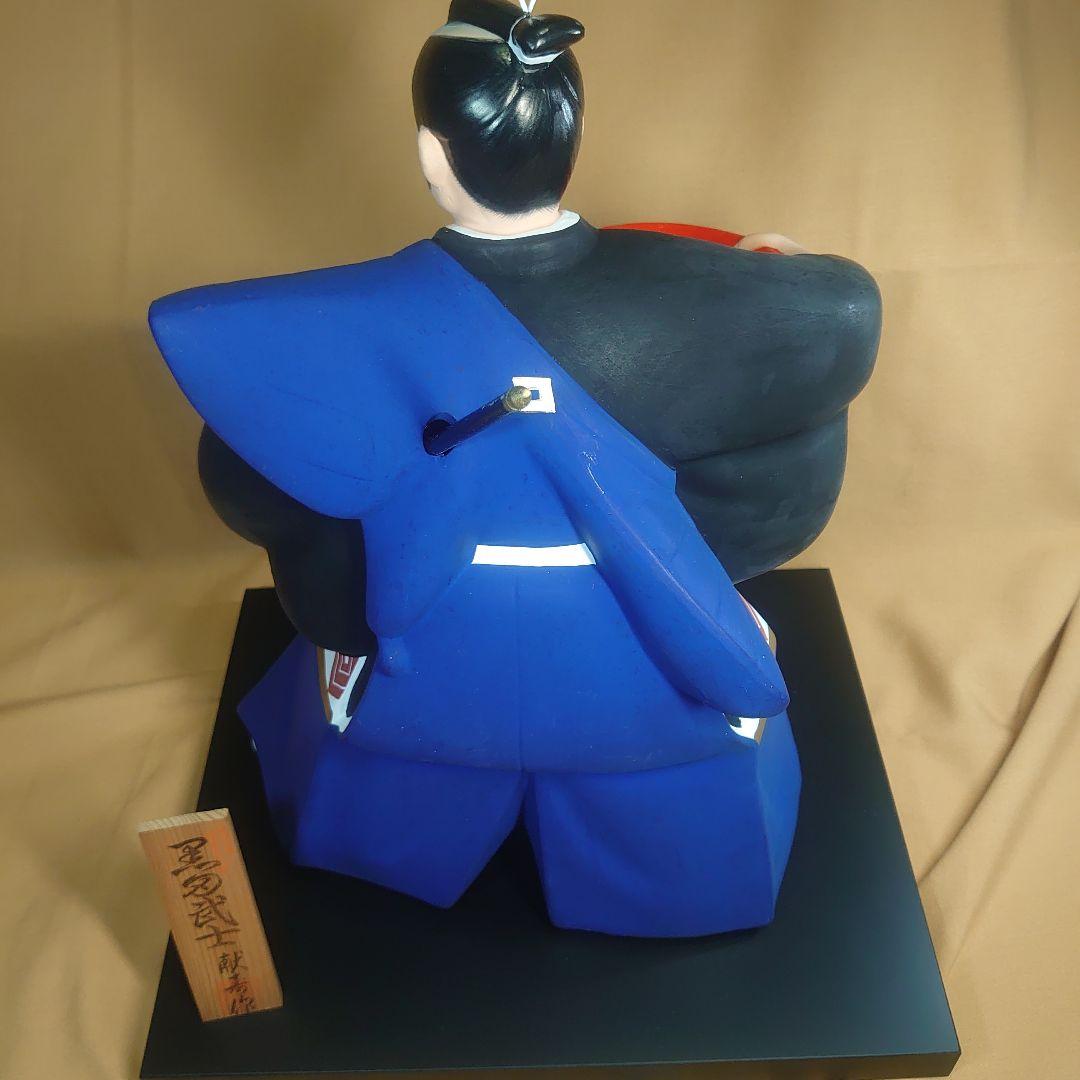 博多人形　黒田武士　献寿作