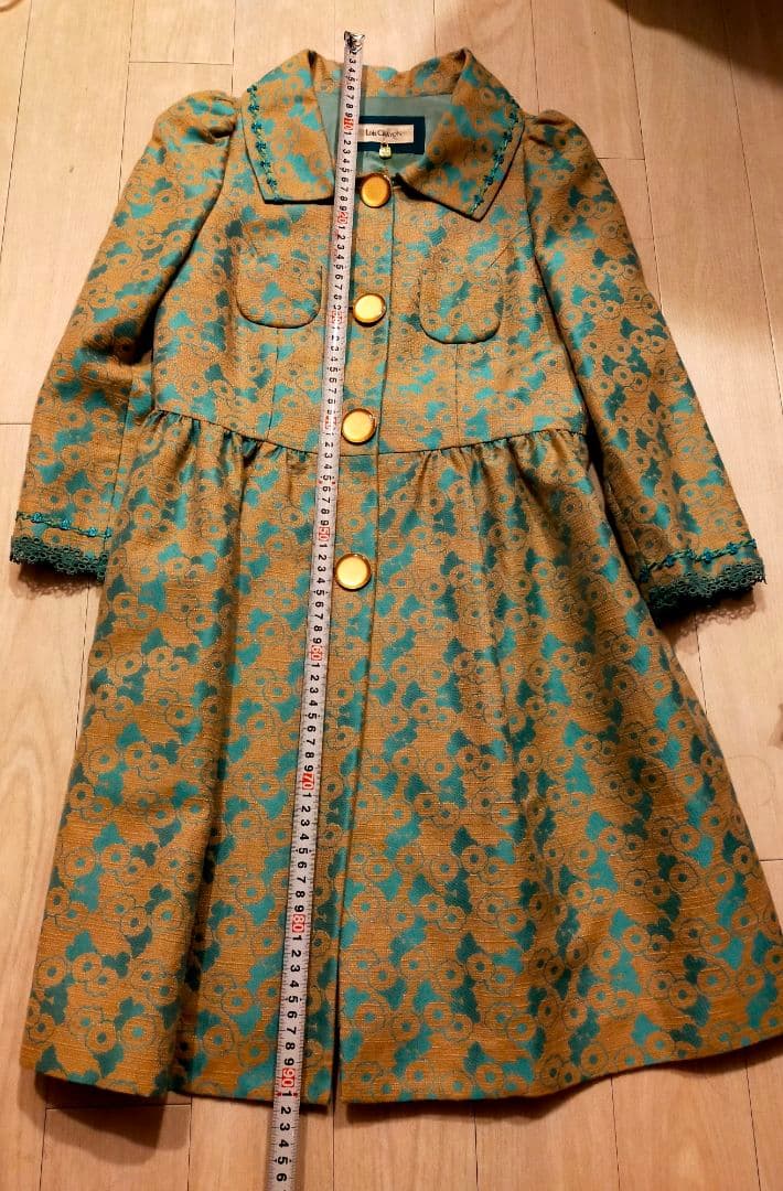 ◆Lois CRAYONコート　未使用　花柄ジャガード