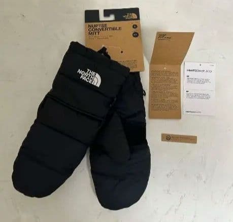 【新品】THE NORTH FACE ヌプシ コンバーチブルミット L 手袋 黒