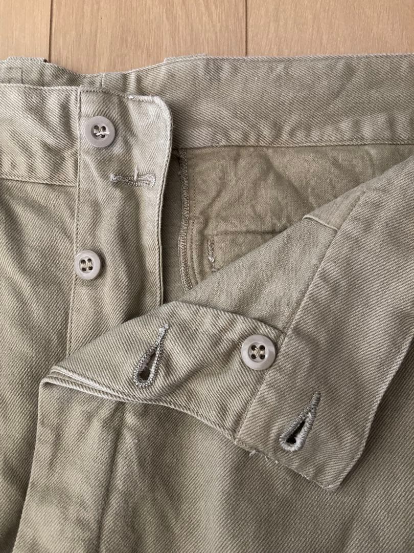 M52 チノトラウザーズ　サイズ35 フランス軍　ユーロミリタリー