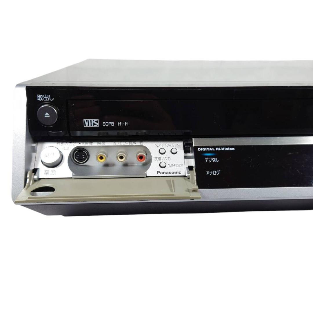 パナソニック DMR-EX200V VHS一体型HDD内蔵DVDレコーダー