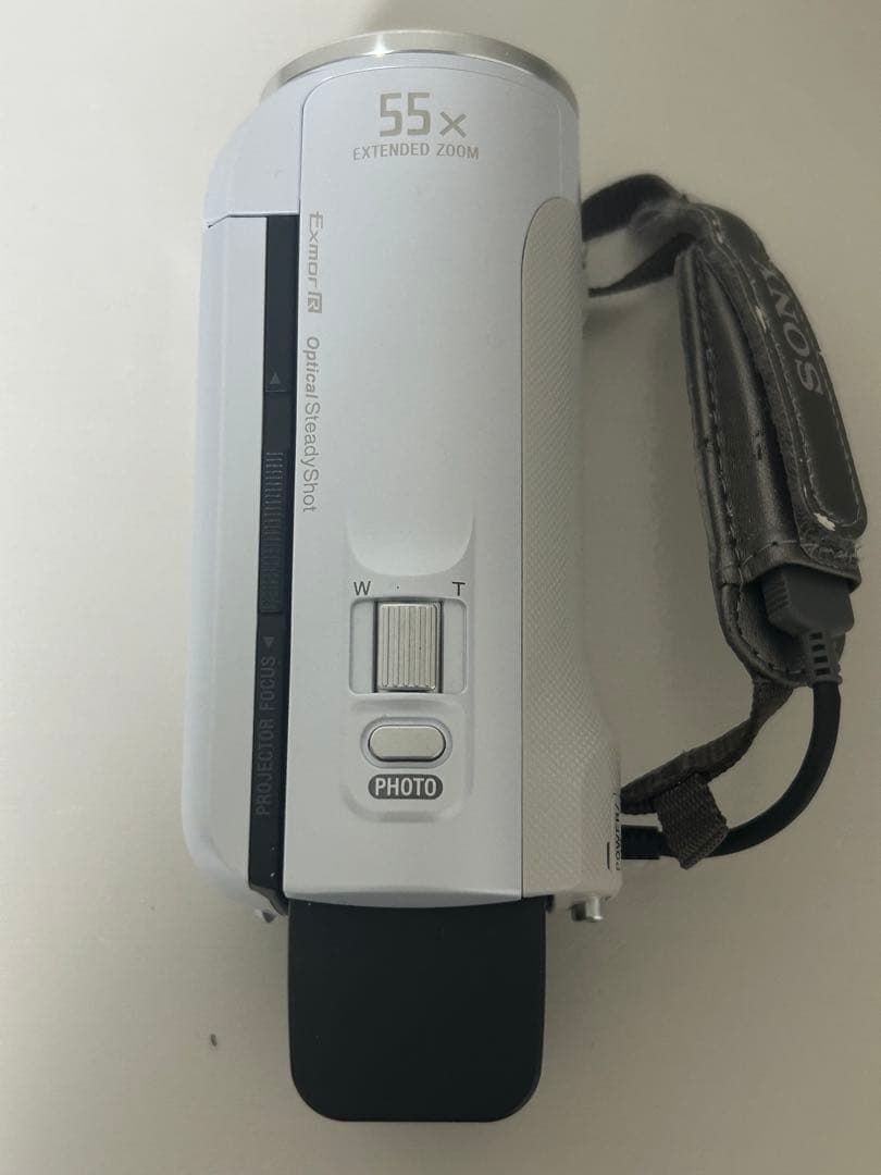 ソニービデオカメラ　ハンデイカムHDR-PJ390 ホワイト動作品