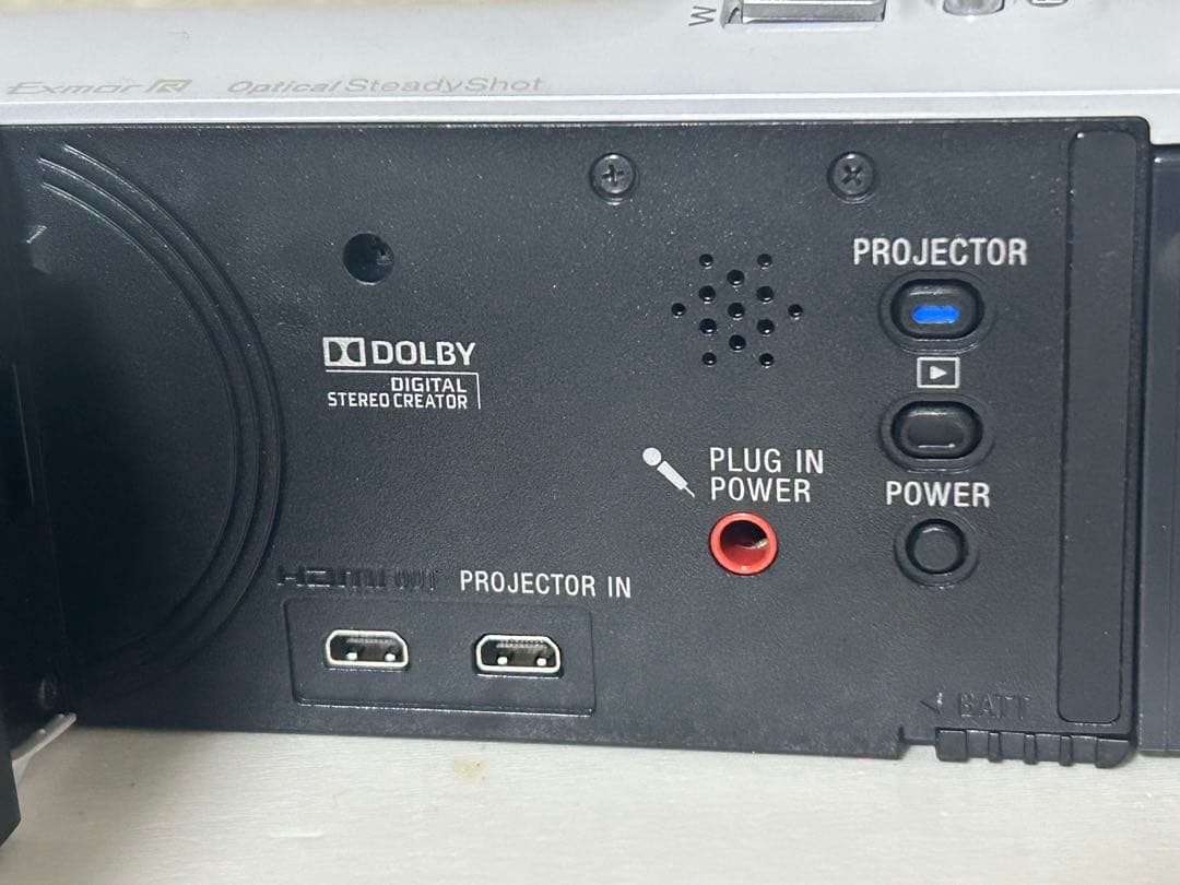 ソニービデオカメラ　ハンデイカムHDR-PJ390 ホワイト動作品