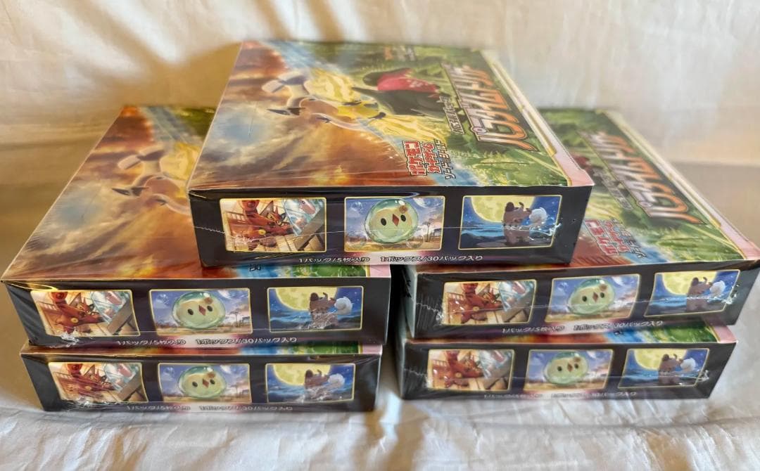 ポケモンカード パラダイムトリガー 拡張パック ソード シールド 5BOX