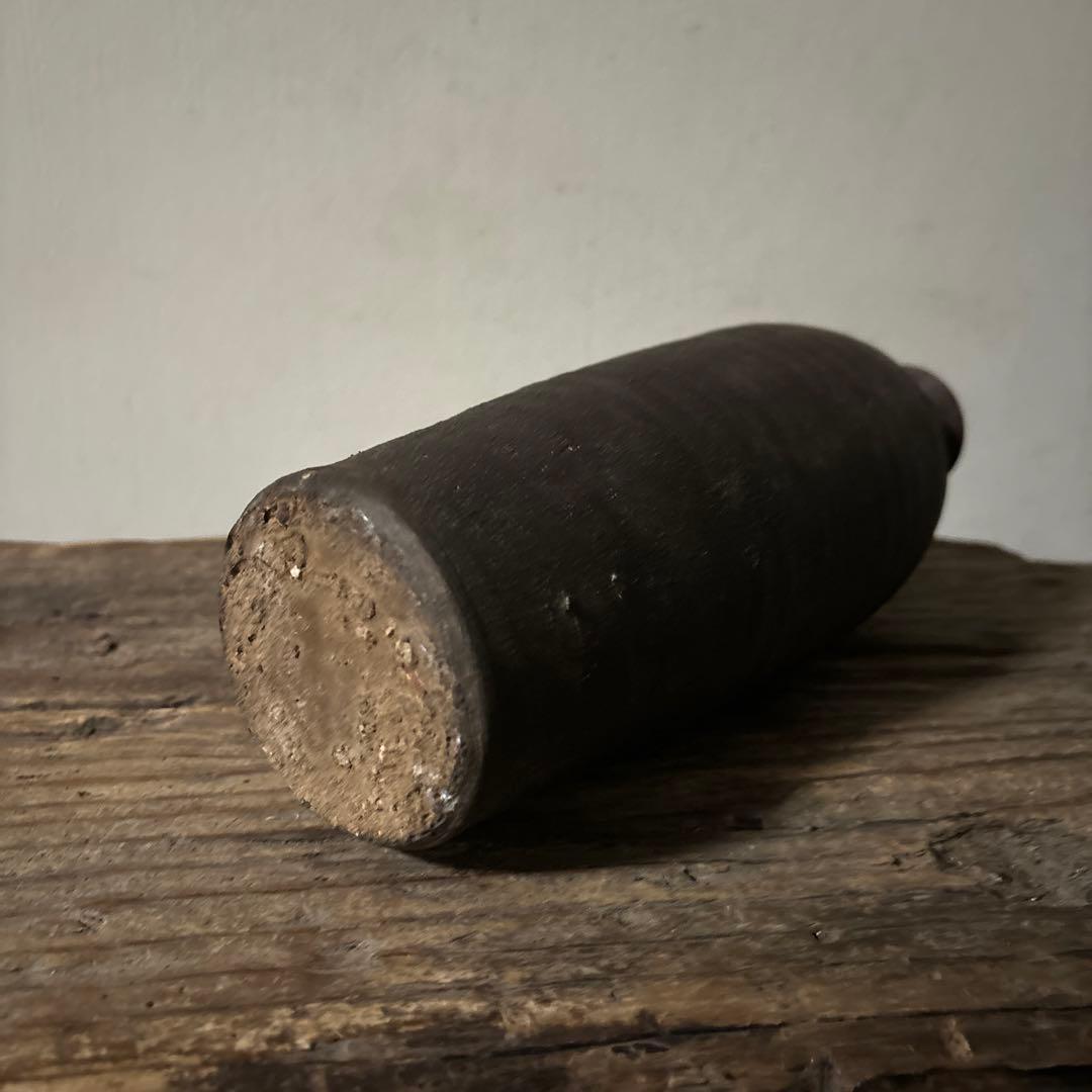 鬼の腕　徳利　壺屋焼　琉球　南蛮　壷　骨董　花入　古道具　古民芸　種子島検:李朝