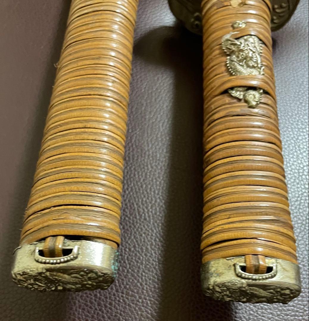 模造刀　小柄　太刀　脇差　刀掛け　武具　B591