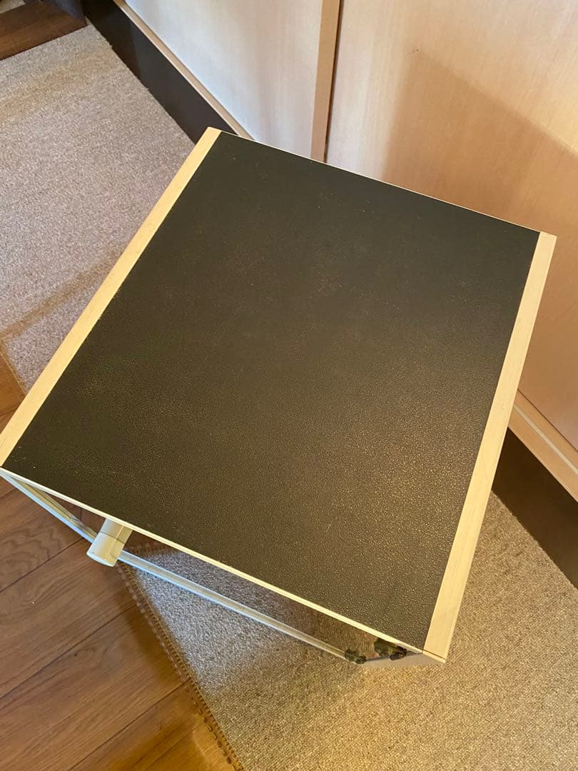 ヴィンテージ　レコードラック　収納棚　昭和レトロ　モダン