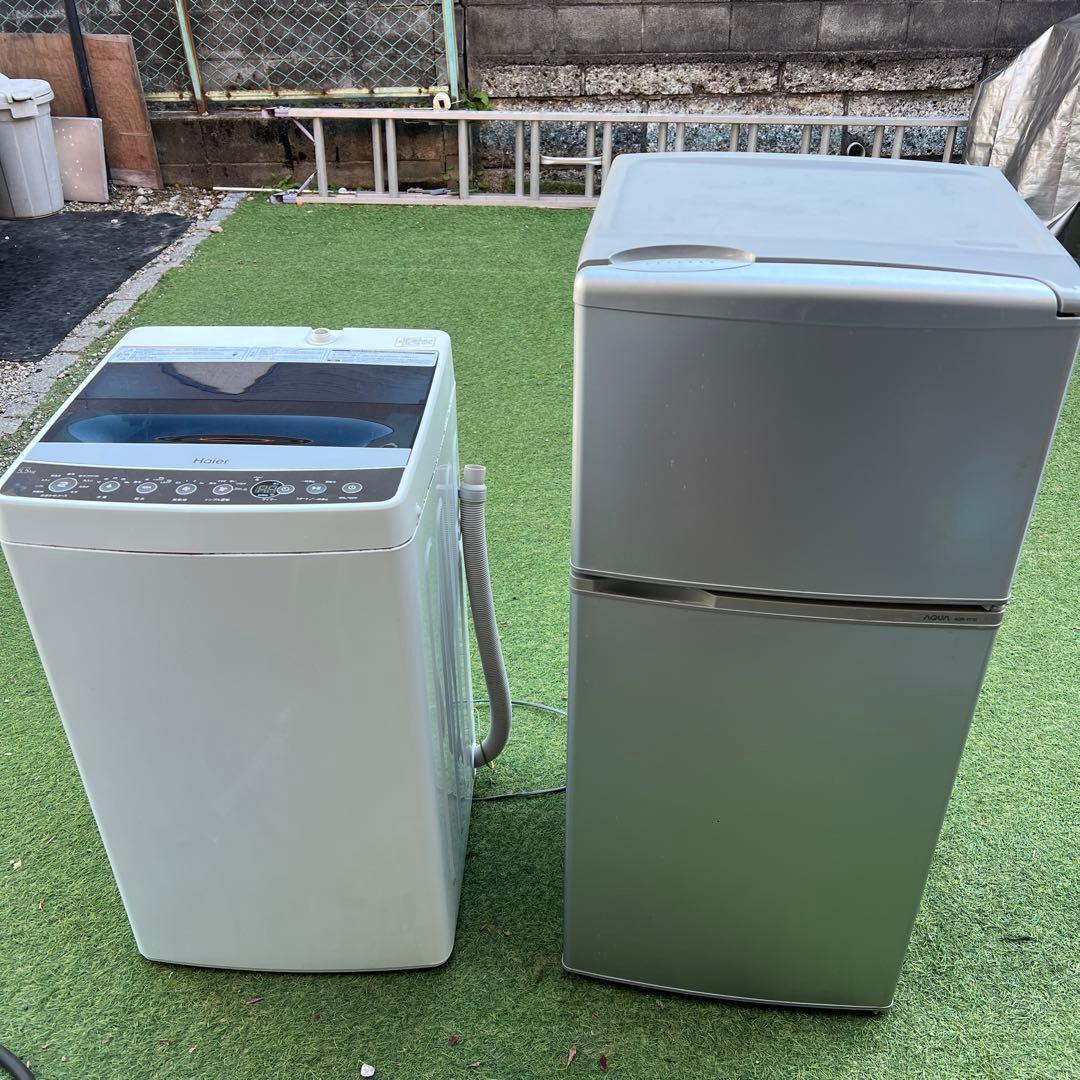 【横浜・川崎】109L冷蔵庫・5.5Kg 洗濯機　家電セット 新生活　簡易乾燥付