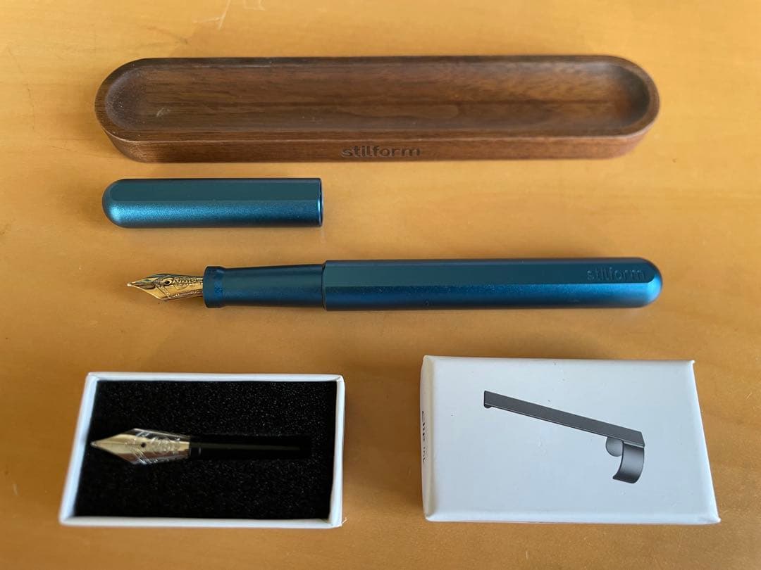 stilform INK Aluminium 万年筆(＋付替スティールニブ)