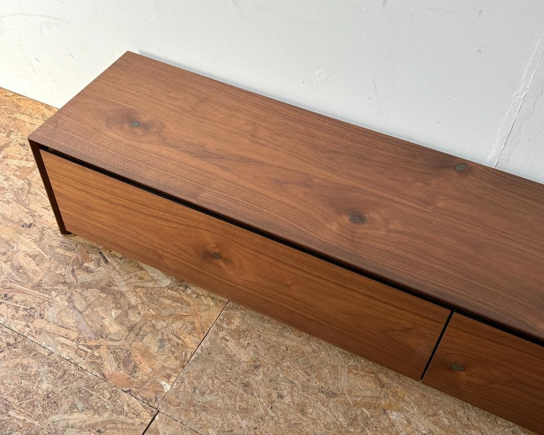 国産 NIPPONAIRE「RAICHO」ウォールナット材 テレビボード 幅2m