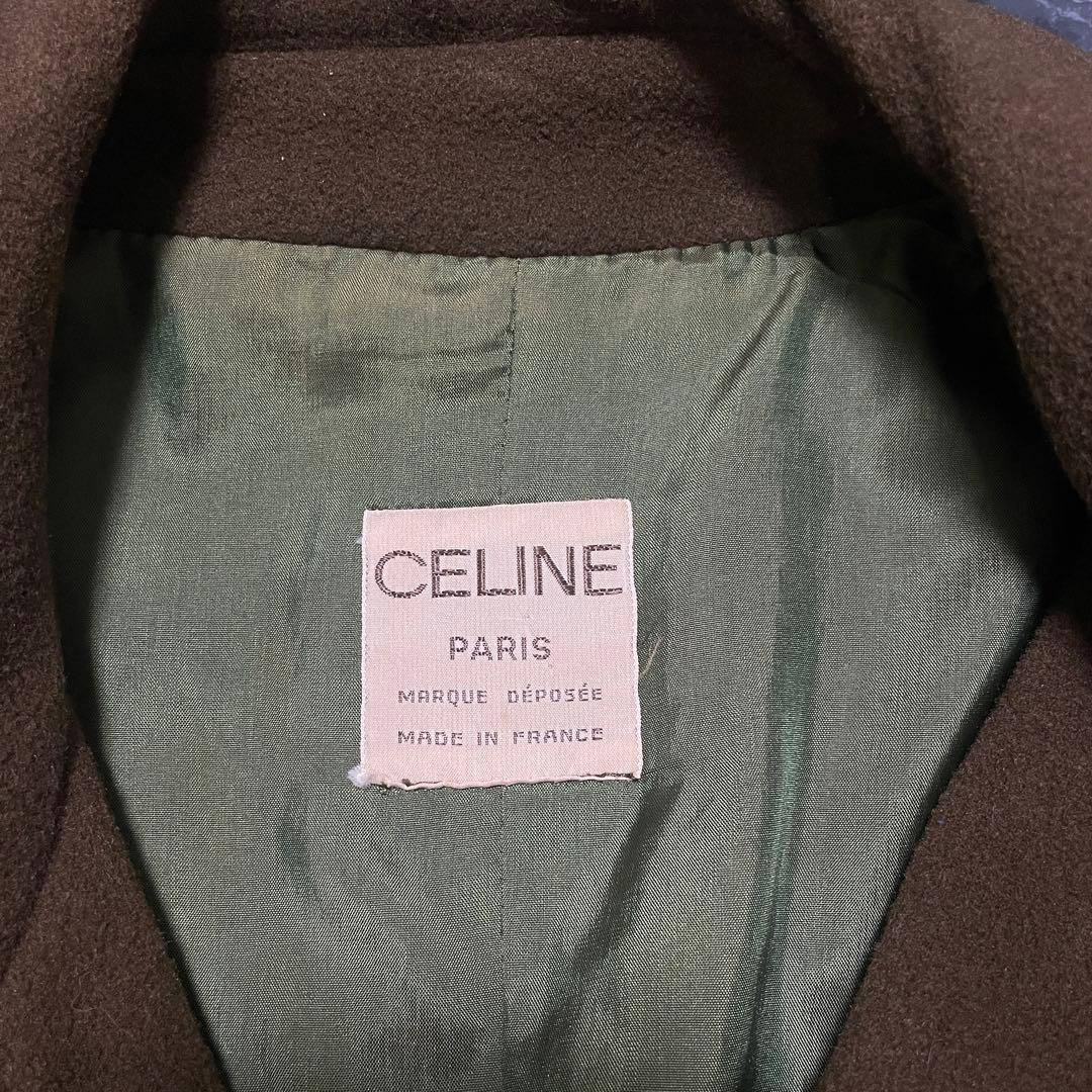 OLD CELINE 90s チェスターコート 金ボタン トリオンフ