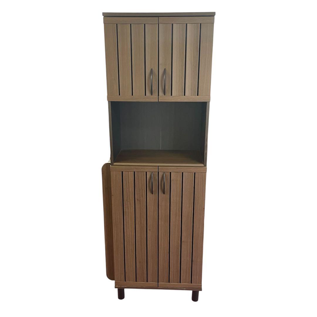 スリット入りシューズボックス スリッパラック付き