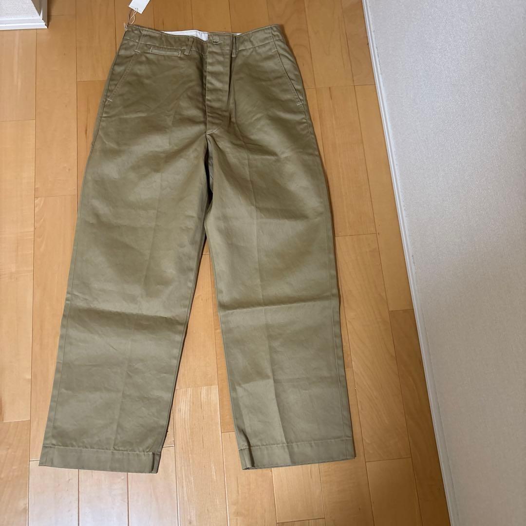 orslow チノパンツ　ベージュ　サイズ3